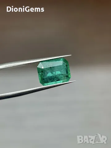 Естествен Замбийски Смарагд (Изумруд) 3.17 ct – Със сертификат от IGI, снимка 3 - Други - 55392050