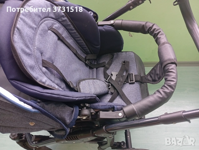 Детска количка 2в1столче +креват, снимка 6 - Детски колички - 54369597