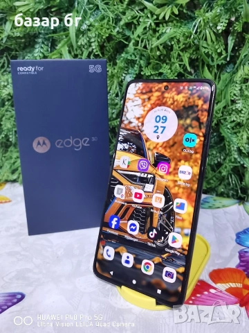 Motorola edge 30 128Gb, снимка 3 - Motorola - 54933114