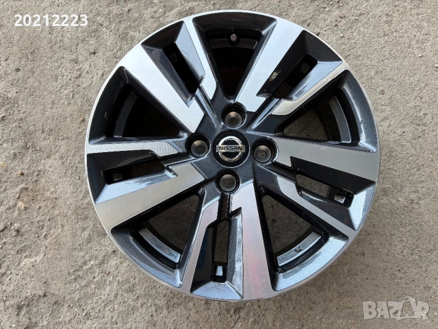 1 брой алуминиева джанта за Nissan Micra 16, снимка 2 - Гуми и джанти - 54225874