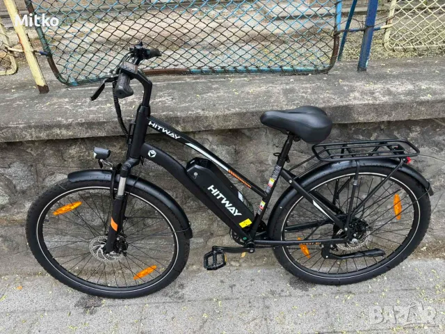 нов 29 цола електрически алуминиев велосипед с 9 скорости усилени капли амортисьори палциви команди , снимка 13 - Велосипеди - 55409329