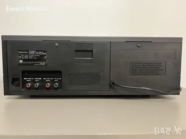 Toshiba PC 4360 касетен дек, снимка 7 - Декове - 55565023