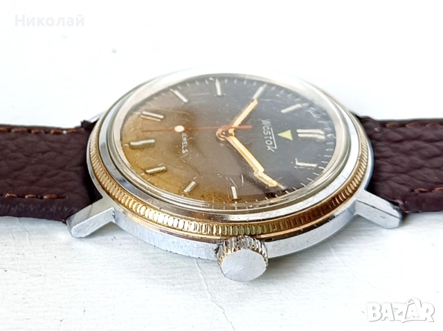 Wostok cal.2609A 17j - мъки механичен часовник с ръчно навиване , снимка 7 - Мъжки - 54801831