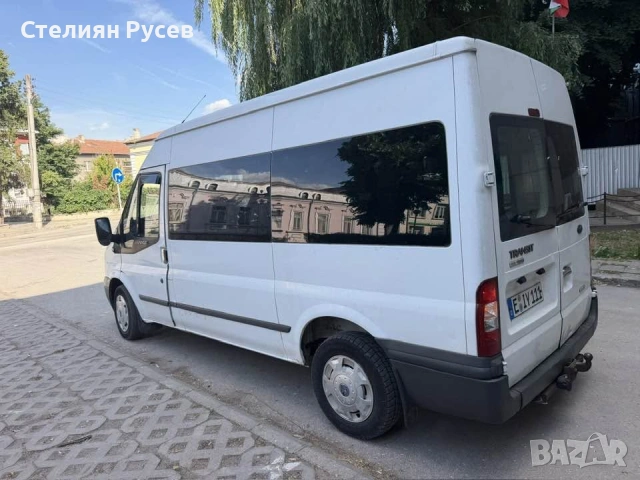 ford transit 2.2tdci 110кс / климатик / 8+1 пътнически / Германия - цена 6 500 евро кара се с Б кате, снимка 4 - Бусове и автобуси - 54892074