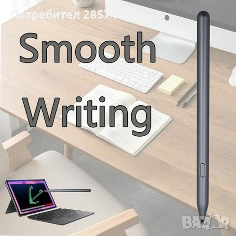 ЧИСТО НОВА Оригинална писалка Lenovo Tab Pen Plus (Модел AP501U) + Кутия, снимка 4 - Лаптоп аксесоари - 54728926