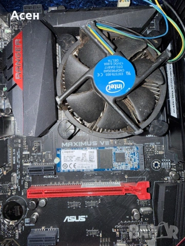 платка ASUS ROG Maximus VII. И процесор Intel Core i7-4770K на 3.50GHz DDR3 Рам 16 gb ssd128, снимка 5 - Дънни платки - 49520915