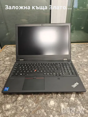 Като нов Lenovo ThinkPad P-15 - gen. 2 - работна станция - с 2 зарядни, снимка 2 - Лаптопи за работа - 55451670