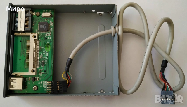 Адаптер-Четец на карти памет с USB2.0 / USB 3.0, снимка 3 - Кабели и адаптери - 54682375