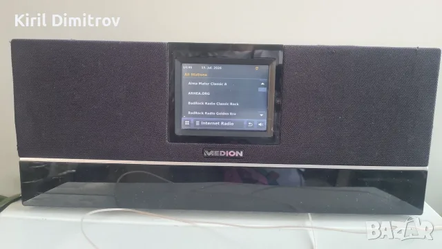 Medion MD 86250 – Интернет/FM радио с Wi-Fi, USB и цветен тъчскрийн, снимка 12 - Радиокасетофони, транзистори - 55304200