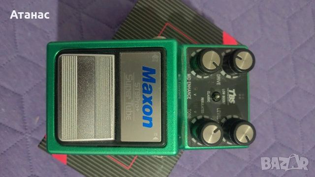 Ефект за китара - Maxon ST-9 Pro+ Super Tube, снимка 9 - Китари - 55153260