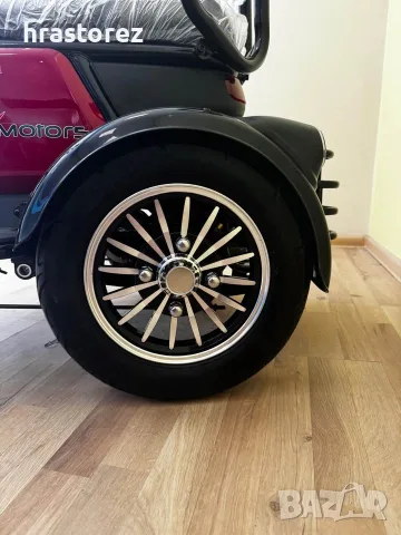 Електрическа триколка Max Motors Grand Pudding 2000W, 60V, 25Ah, снимка 6 - Мотоциклети и мототехника - 55516426