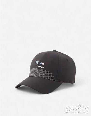 PUMA x BMW M Motorsport Cap Black  Унисекс шапка с козирка PUMA x BMW в черен цвят