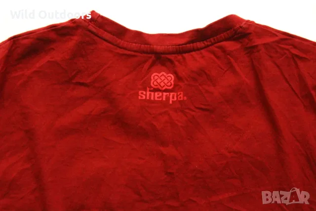 SHERPA - мъжка памучна тениска, размер L, снимка 6 - Спортни дрехи, екипи - 55301224
