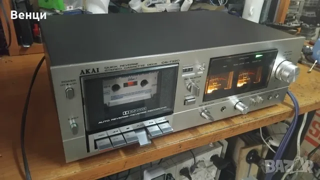 AKAI GXC 732 реверсен дек, снимка 5 - Декове - 55558779