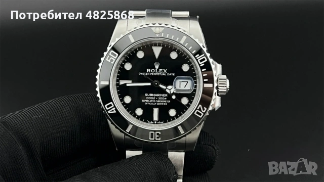 Rolex Submariner Date 41mm lBlack, снимка 2 - Мъжки - 54526581