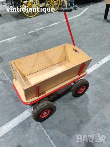 Bollerwagen - традиционна разглобяема немска ръчна количка, снимка 2 - Антикварни и старинни предмети - 54483959