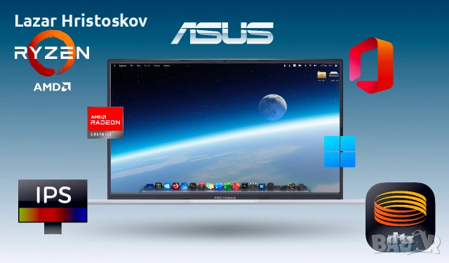 ASUS Vivobook 15, Windows 11 Pro, Office 2024 Pro+