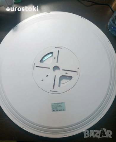 MOONSEA LED таванна лампа 49 см, 46 W, LED плафон, кръгла, ултра тънка, с избор на температура , снимка 8 - Лед осветление - 54879616