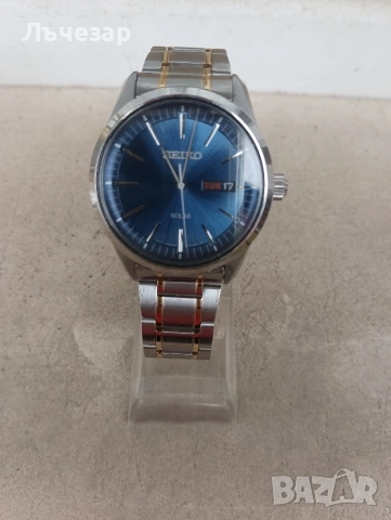 Продавам часовник Seiko solar , снимка 3 - Мъжки - 54580136