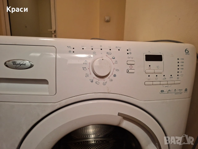 ПЕРАЛНЯ WHIRLPOOL AWO/C-81201, снимка 2 - Перални - 54852713