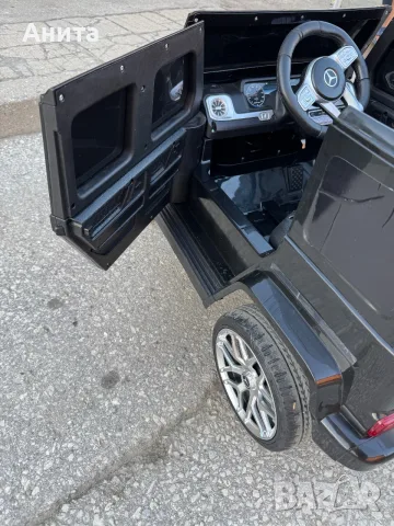 Акумулаторен джип Mercedes Benz G63 AMG, снимка 8 - Детски велосипеди, триколки и коли - 55343519