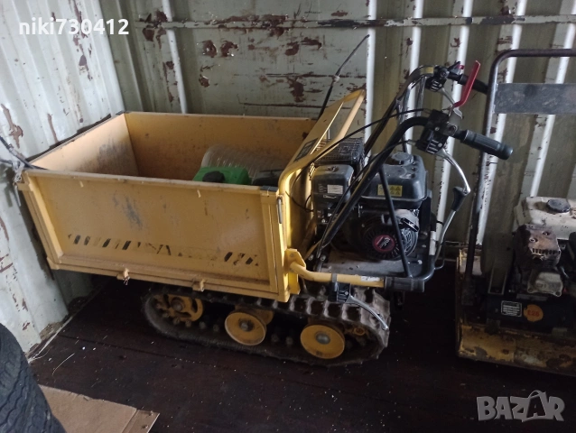 верижен мини дъмпер , снимка 2 - Индустриална техника - 54036663