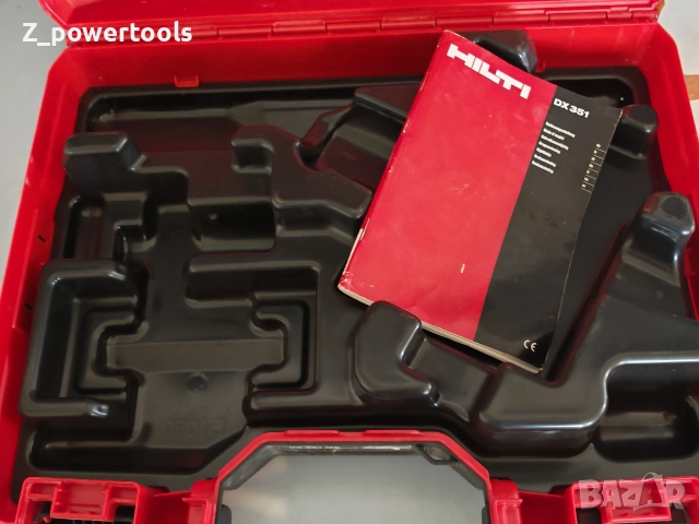 Оригинален куфар за Hilti DX 351 ME, снимка 3 - Винтоверти - 54752905