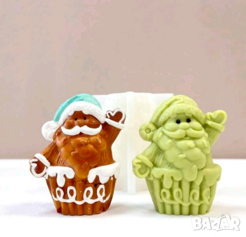 Молд кексче дядо Коледа 