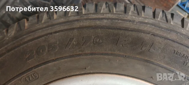  Две джанти с гуми chrysler voyager 3. 1996-2000 година. , снимка 6 - Гуми и джанти - 55390971
