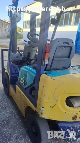 Мотокар Komatsu FG10T-17 (2001) бензинов мотокар, снимка 3 - Индустриална техника - 54556655