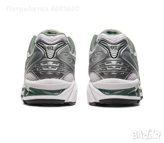 Дамски маратонки ASICS Gel-Kayano 14 White Pure Silver Slate Grey Sage, снимка 3 - Маратонки - 55298975