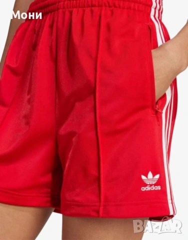 ADIDAS Firebird Shorts Red  Дамските къси панталони Adidas Firebird са леки и удобни, вдъхновени от , снимка 2 - Къси панталони и бермуди - 54904696