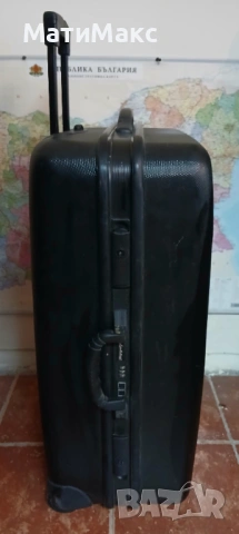 Куфар голям твърд с дръжка на колела, снимка 2 - Куфари - 54340193