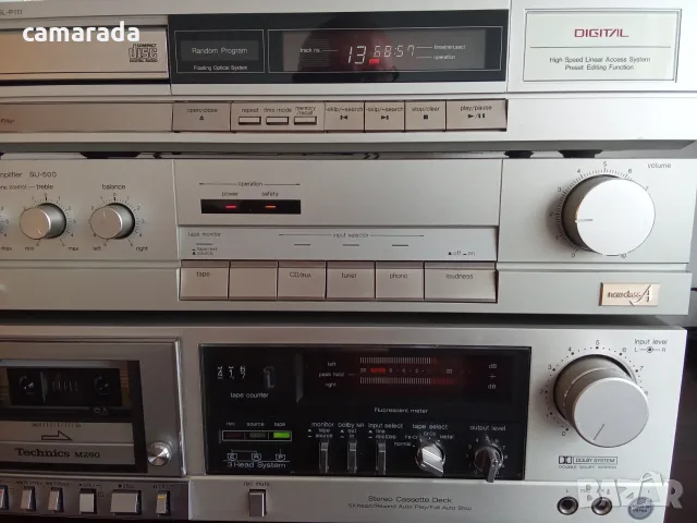 Technics system,  тройка, снимка 4 - Аудиосистеми - 55381451