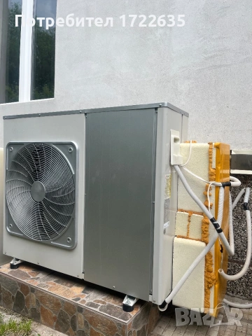 Инверторна монофазна термопомпа 12 kW, използвана, снимка 2 - Климатици - 54866942