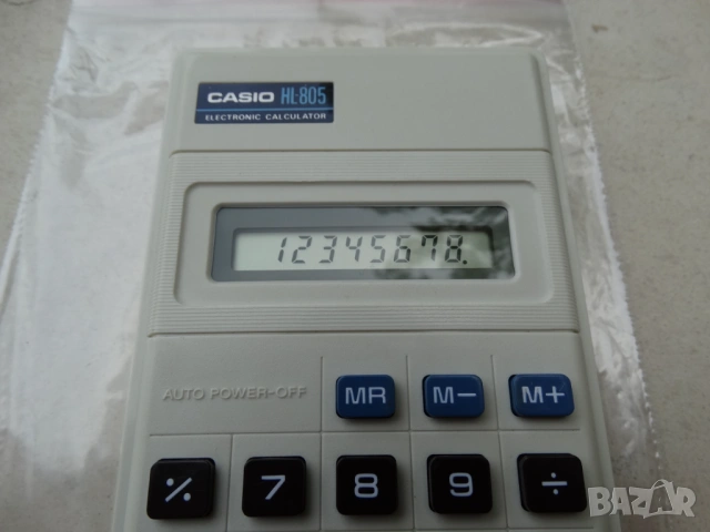 CASIO HL-805 ..., снимка 8 - Колекции - 54453610