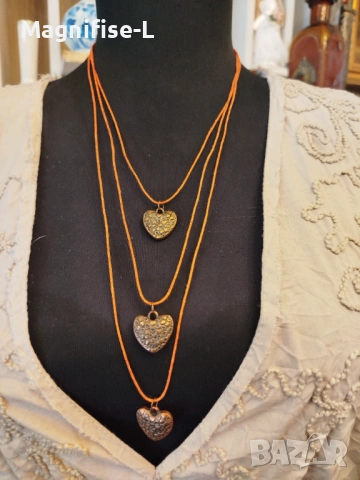 Колие, снимка 9 - Колиета, медальони, синджири - 54572895