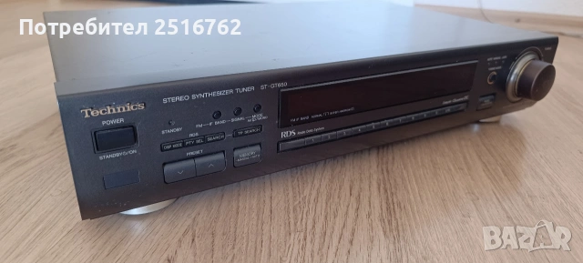 Technics ST-GT650, снимка 3 - Ресийвъри, усилватели, смесителни пултове - 54670968