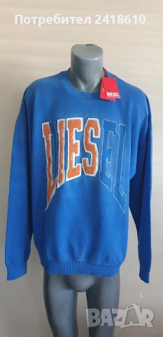 Diesel S - Boxt - N6 Loose Fit Cotton Mens Size XL НОВО! ОРИГИНАЛ! Мъжка Блуза!, снимка 17 - Блузи - 54976040