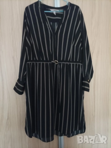 Асиметрична рокля тип риза , снимка 4 - Рокли - 53955678