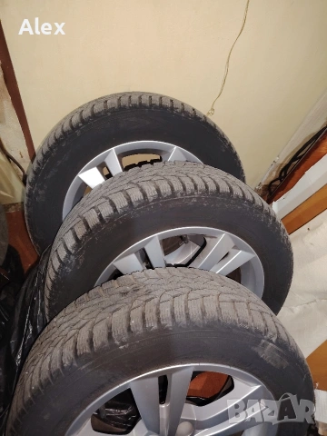 Оригинални Шкода Фабия Рапид 5x100 15 цола 6J ET 38, снимка 5 - Гуми и джанти - 55054200