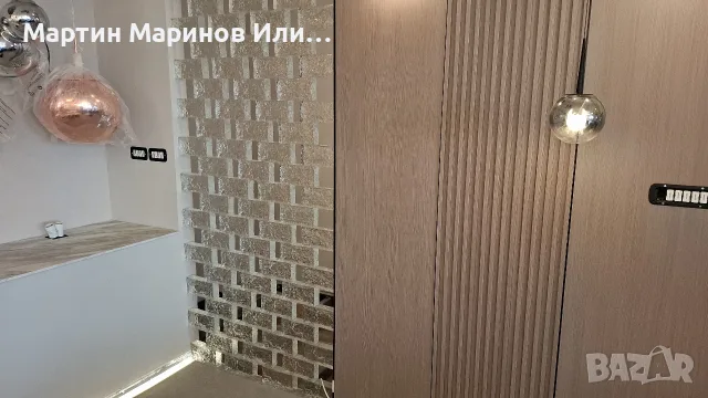 Декоративни стъклени тухлички.Преградна стена, снимка 5 - Облицовки - 55564843