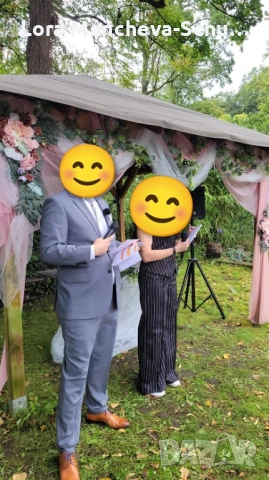 Ефирен шифонен воал за декорация (сватби, арки, събития) – 6м х 1.6м, снимка 3 - Декорация за дома - 53964569