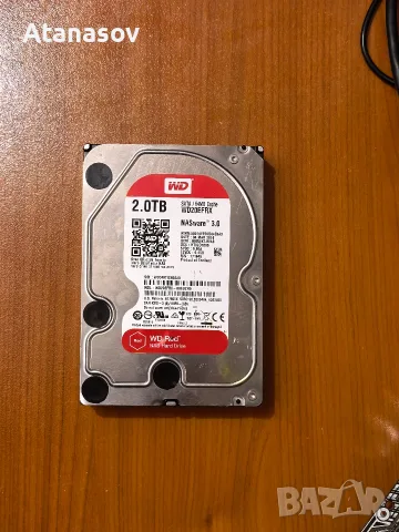 2TB Western Digital Red, снимка 6 - Твърди дискове - 55480137