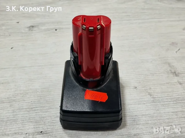 Батерия Milwaukee M12 B4, 12V 4.0Ah Li-Ion, снимка 4 - Други инструменти - 55697154