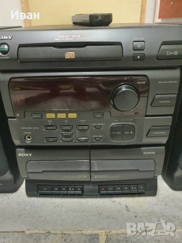 Мини уредба Sony MHC-501, снимка 4 - Аудиосистеми - 54200260
