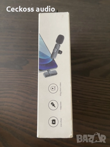 🎤 Безжични микрофони WHJC за iPhone / Apple – НОВИ!, снимка 6 - Аксесоари за Apple - 55679747