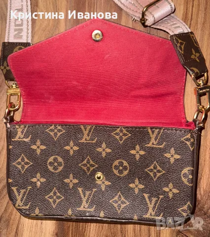 Дамска чанта през рамо (Louis Vuitton), снимка 4 - Чанти - 55669093