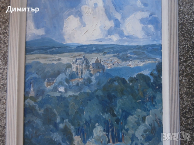 Пейзаж м.б. платно  50х65см., снимка 2 - Картини - 55160891