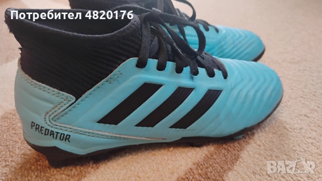 Детски Футболни бутонки Adidas Predator, използвани , снимка 4 - Футбол - 54822032